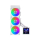 Lian Li HydroShift II LCD-S 360CL RGB LCD White 3x120mm - 1486802 - zdjęcie 2